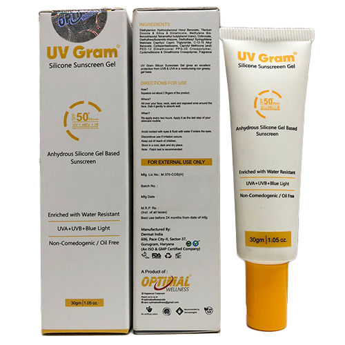 Silicone Sunscreen Gel Easy To Use