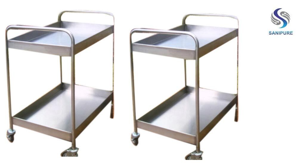 Stainless Steel Trolley for Hotel Industry