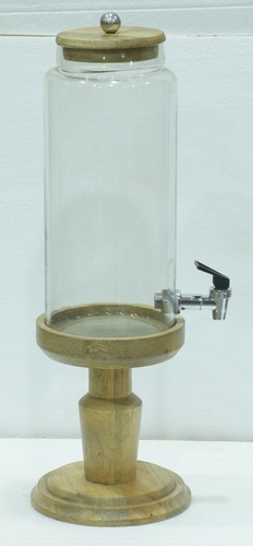 13 Inch Dispenser With Wooden Stand