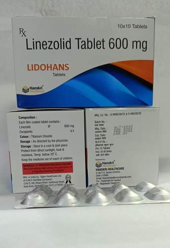 Linezolid Tablet 600 mg