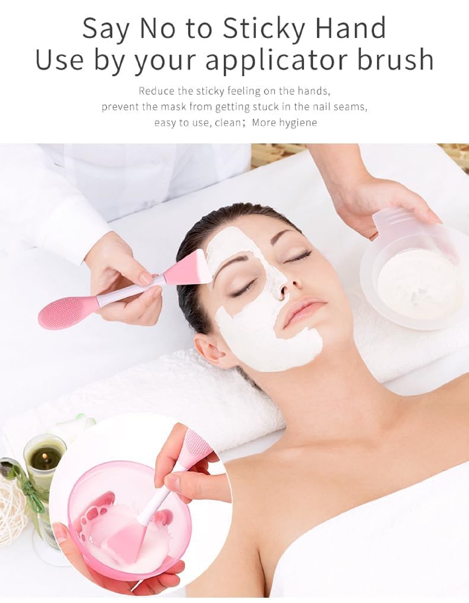 2 SIDE FACIAL CLEANSING BRUSH