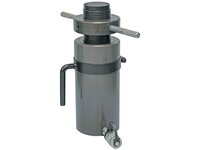 Hydrauli Cylinder Jack Aluminium General Purpose Threaded Ram With Safety Lock Nut Single Acting, Spring Return