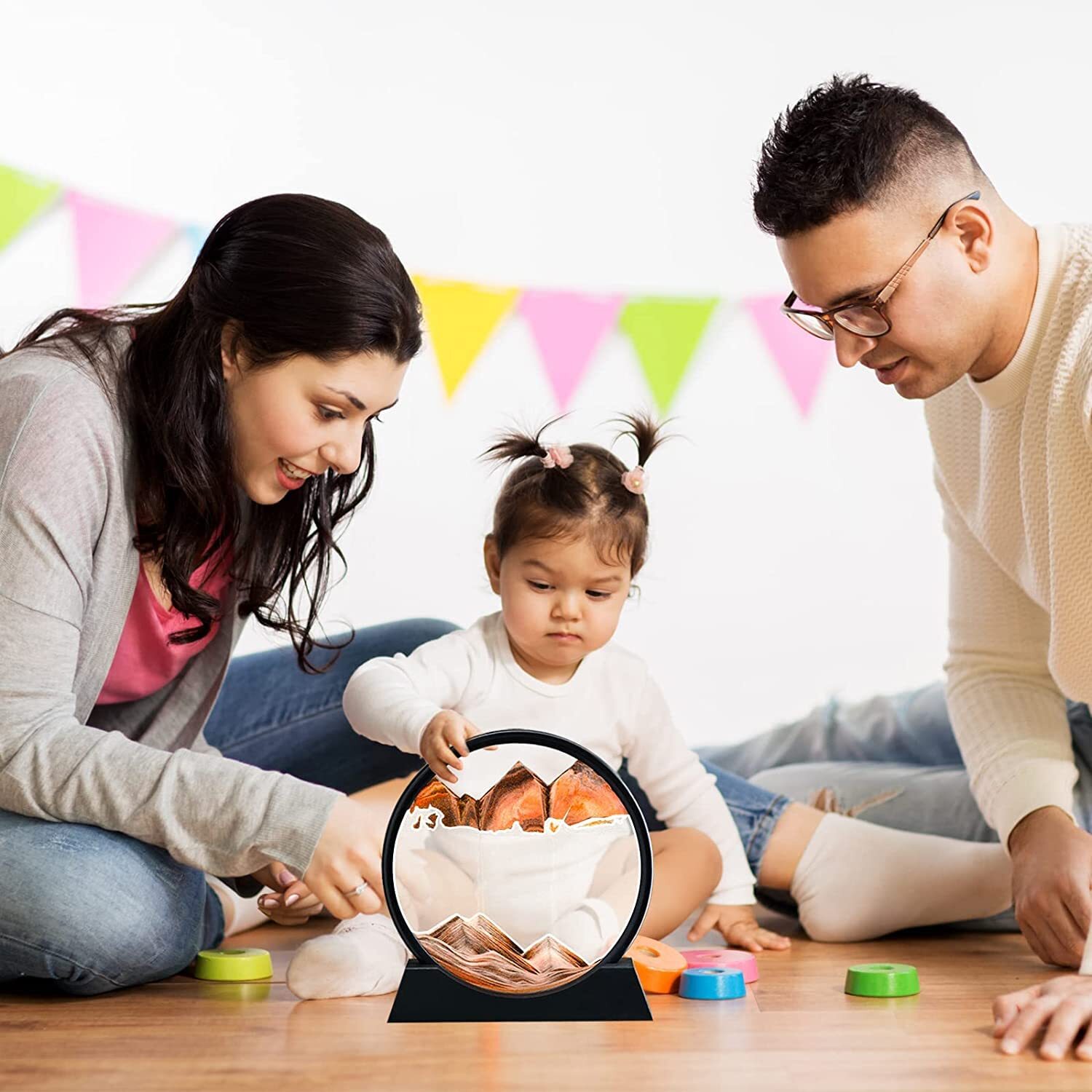 3D NATURAL SAND ART MOTION DISPLAY