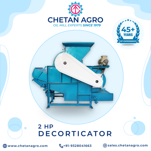 Automatic Groundnut Decorticator Machine Chetan agro Groundnut Decorticator Capacity 250 Kg/Hour