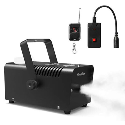 Fog Machine - Industrial-grade, Matte Black | Perfect for Atmospheric Effects and Professional Installations