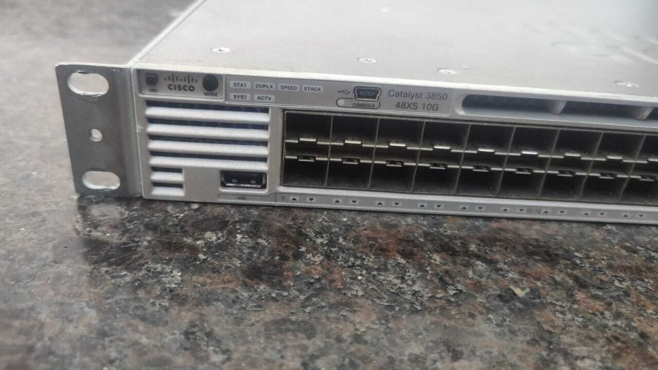 Cisco WS-C3850-48XS-S(48 Port 10G SFP+) Switch For Rental