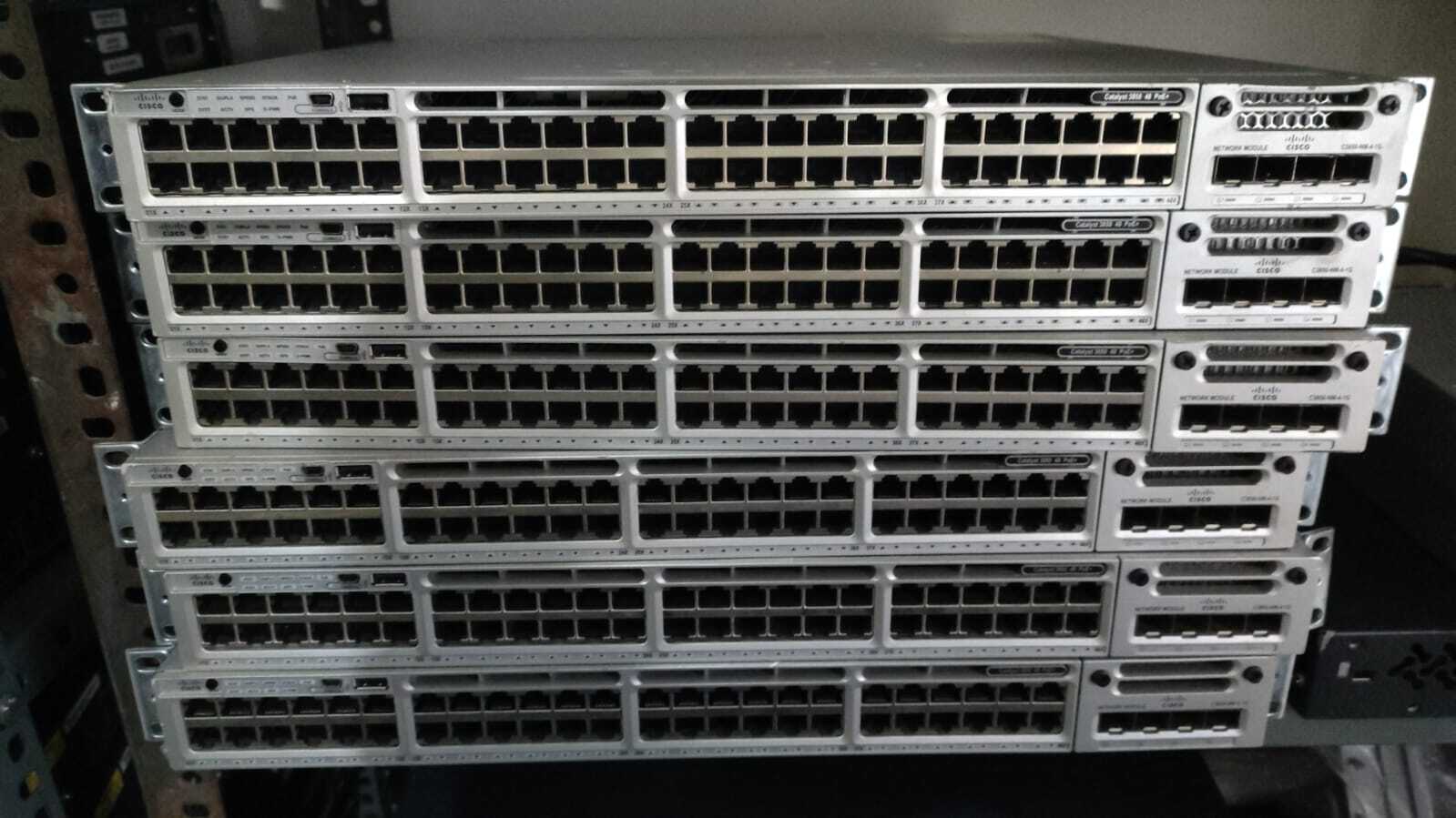 Cisco Catalyst WS-C3850-48P-S Switches for Sale