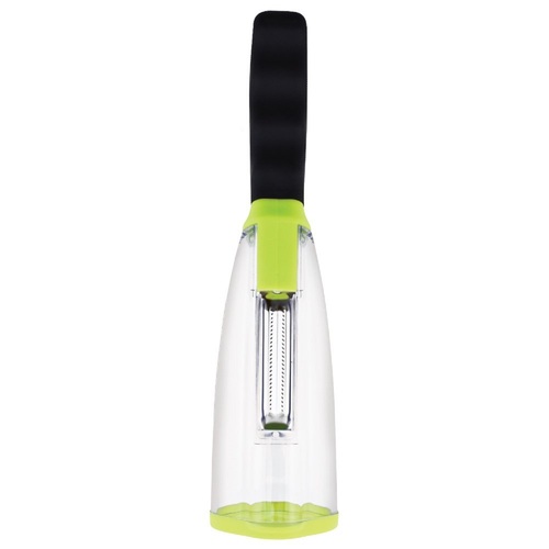 VEGETABLE PEELER WITH CONTAINER