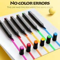 Dual Tip Colorful Art Markers Sketch Pens 30 Colours with Carrying Case for Painting Sketching Calligraphy Drawing -Brush Markers Twin Head Permanent Colouring Marker Pens for Kids Adult