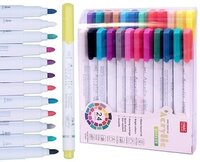 36 Color Acrylic Paint Marker Pen Set Art Craft Canvas Drawing Glass Painting for Kids & Adults