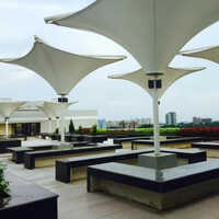 Tensile Umbrella - Color: White