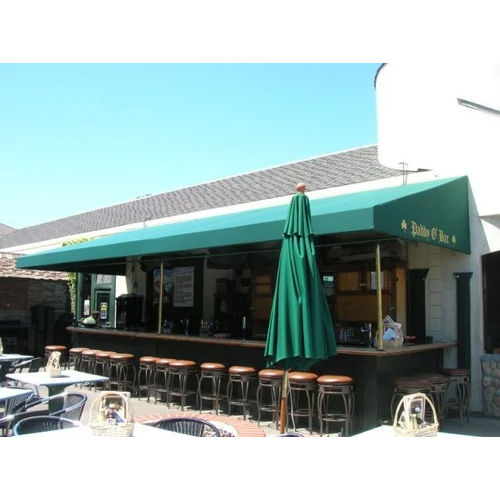 Green Restaurant Plastic Canopy