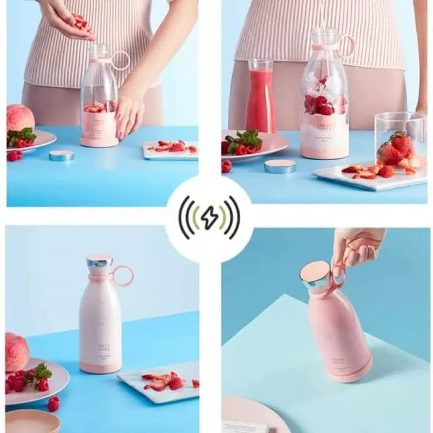 PORTABLE CUP JUICER BOTTLE