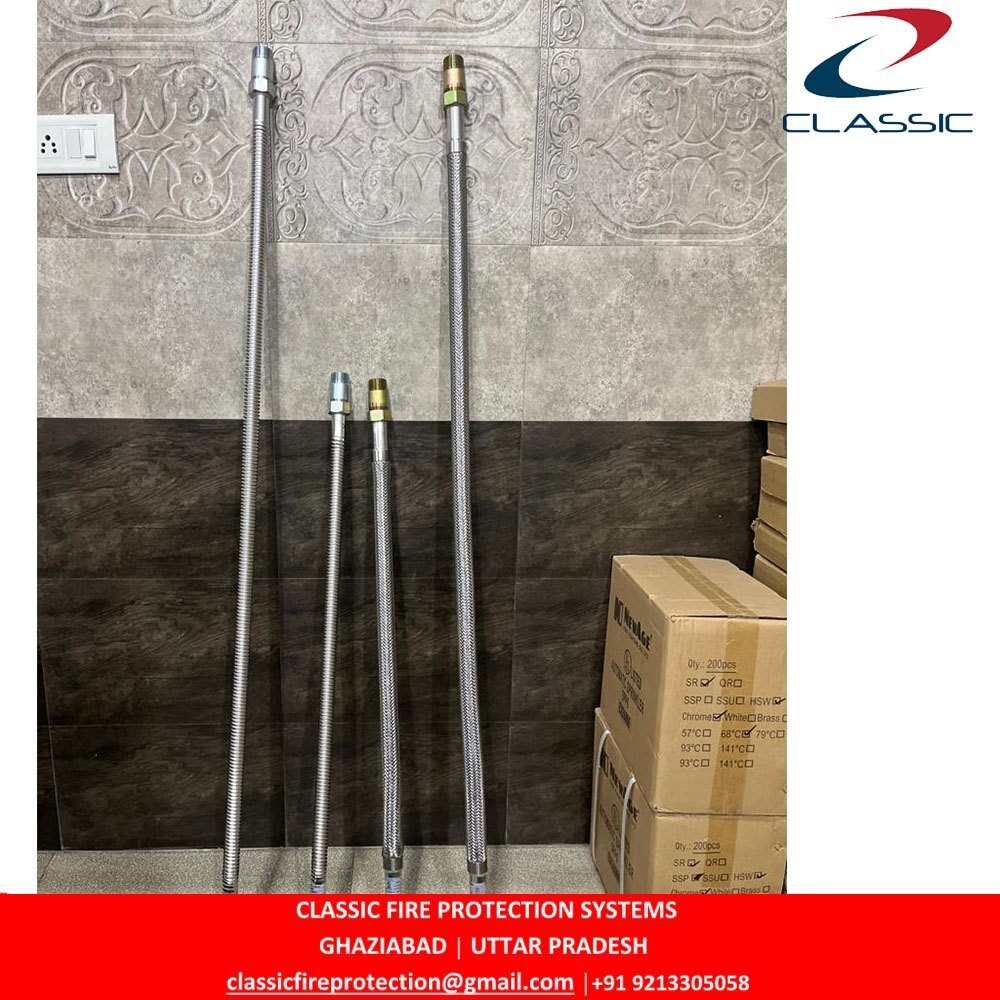 न्यूएज फायर स्प्रिंकलर होज़ ब्रेडेड