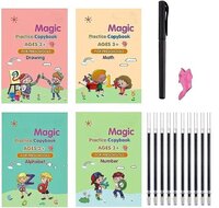 Mitsico Sank Magic Practice Copy Book Set for Kids, Magic Book for Kids Magic Book for Kids, Sank Magic Practice Copybook