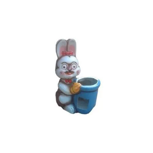 FRP Mini Rabbit Dustbin