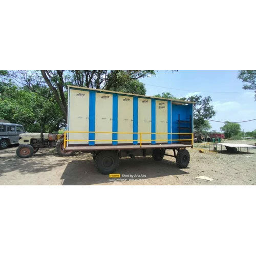 10 Seater Frp Mobile Toilet Van