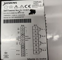 SIEMENS 7SR4501-1GB10-1AA0/EE RELAY