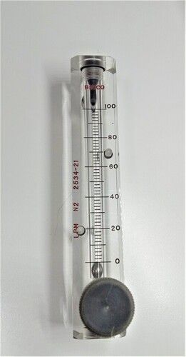 Acrylic Crystal Body Rotameter