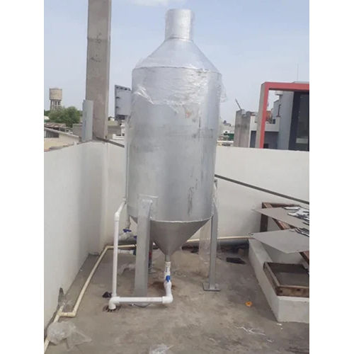 Silver Industrial Stainless Steel Wastewater Evaporator