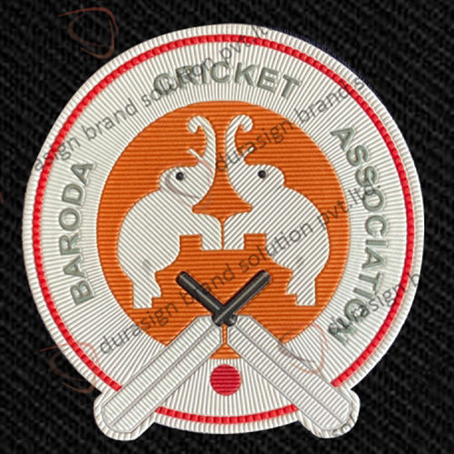 Baroda Cricket Association Logo Sticker