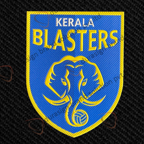 Kerala Blaster Logo Sticker