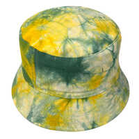 Yellow And Green Bucket Hat