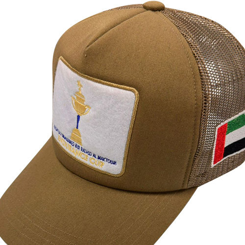 Golden Designer Baseball Cap