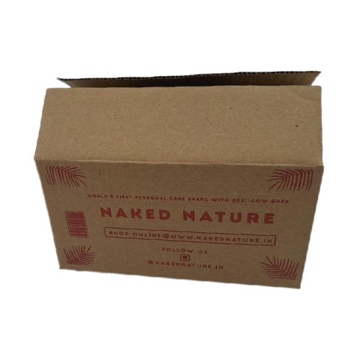 Polished 120gsm 3 Ply Soap Corrugated Box