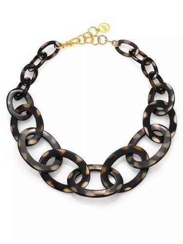 Buffalo Horn Chain Necklace