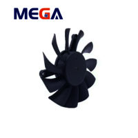 Mega Customizable 60mm 60x60x10mm Axial Flow Micro Industrial 12V DC Frameless Cooling Fan for LED Lights