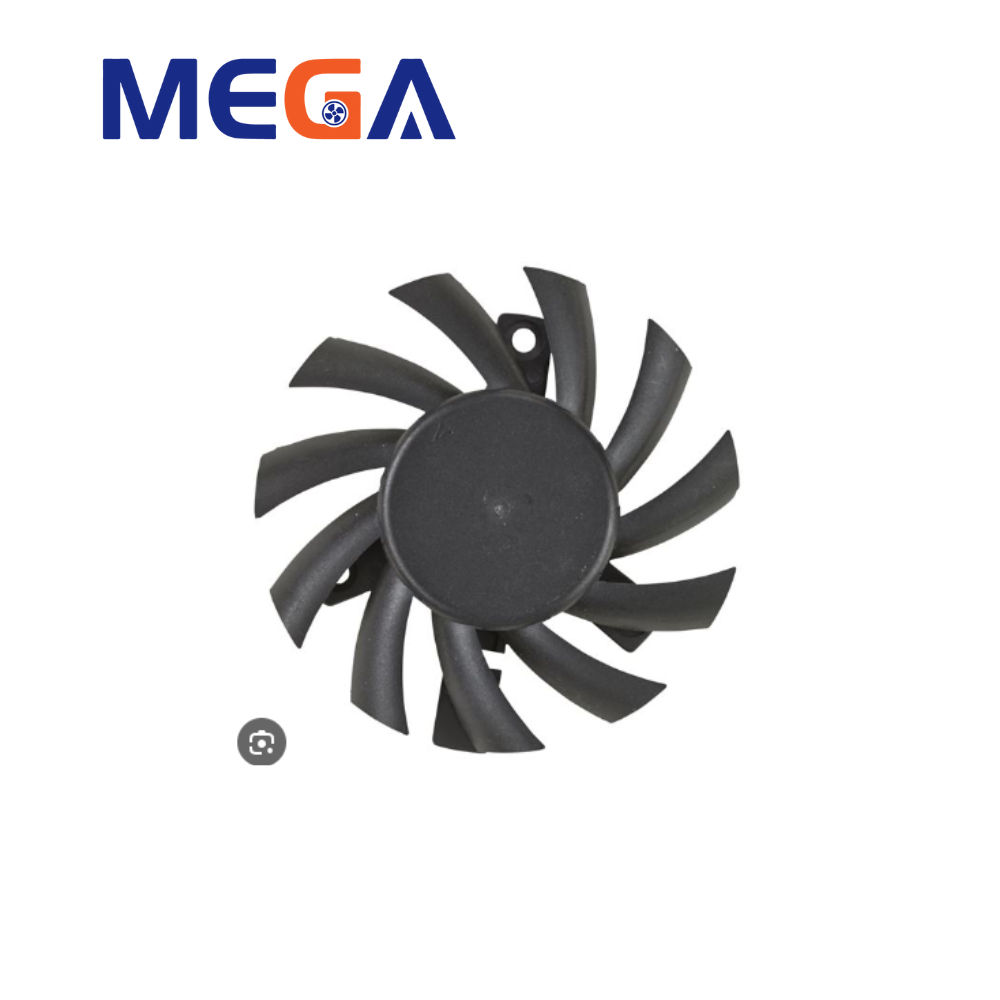 Mega Customizable 60mm 60x60x10mm Axial Flow Micro Industrial 12V DC Frameless Cooling Fan for LED Lights