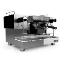 Quattro Commercial Coffee Machine - Color: Chrome