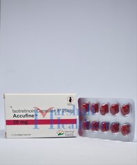 Isozip 20mg Soft Gelatin Capsule - Isotretinoin Ip For Acne Treatment | Dosage As Recommended By Doctor, 200 Boxes, Suitable For Adults And Teenagers