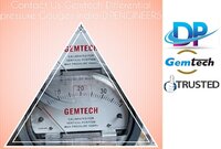 GEMTECH Differential Pressure Gauges by Mohan Co Operative Industrial Area Delhi