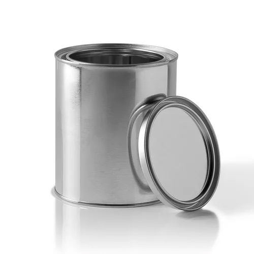 Metal Round Tin Container