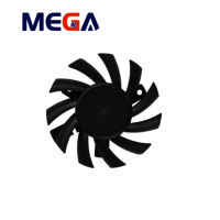 Mega Customizable Mega 80mm 8010 DC 12V Frameless Brushless Cooling Fan for Efficient Heat Dissipation