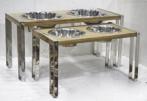 Set of 2 Decorative Toy Dog Table