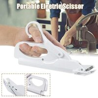 Multipurpose Electric Automatic Scissors Shears Safety Battery Operated Handheld Electric Fabric Sewing Scissors by Superjune