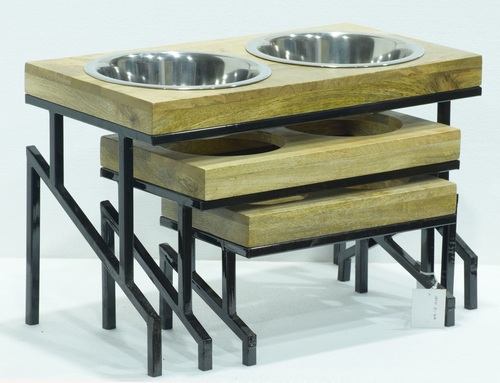 Set of 3 Dog Furniture Table