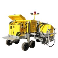 Industrial Kerb Paver Machine - Steel Material, Manual Control System, Colour Coated Finish | Strong And Durable, Air Cooling System, Hydraulic Pressure Method, Warranty Included