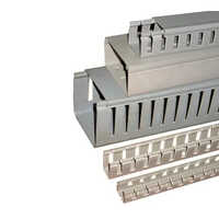 Plastic Extruded Cable Tray - High-quality Pvc, Smooth Surface, Rigid Hardness, Available In Various Colors For Commercial Applications