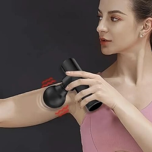 Grofilo Massage Gun: Unleash Deep Tissue Muscle Relief with Our Powerful Portable Percussion Massager - Perfect for Athletes and Wellness Enthusiasts!