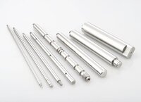 Precision Rotor Shaft - Stainless Steel, Polished Finish | Customizable Length And Diameter, ±0.005mm Tolerance, Hrc 58-62 Hardness, Bulk Quantity