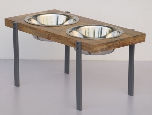 24 Inch Dog Toy Table Metal Legs