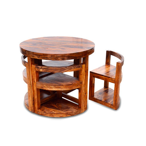 30 Inch Round Japani Coffee Table Set