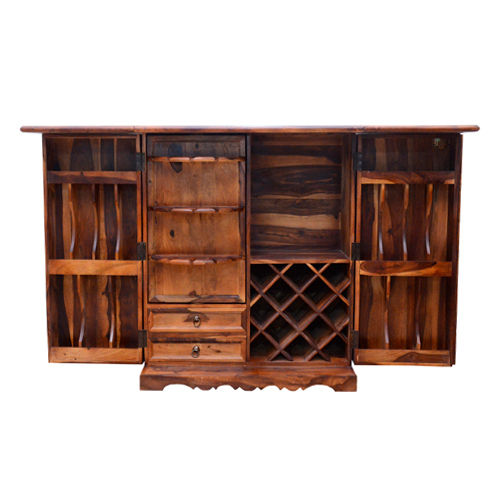 Brown Wooden Modern Bar