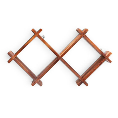 Brown Modern Wall Rack