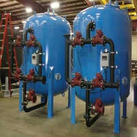 Industrial Dual Media Filter - Color: Blue