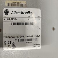 ALLEN BRADLEY 6181P-2PXPH INDUSTRIAL PC